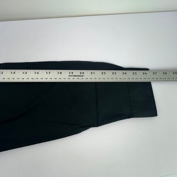 H&M Men's Size Large Black Slim Fit Turndown Button Down Long Sleeve Iron Shirt - Picture 16 of 16